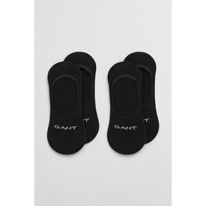 ZOKNI GANT INVISIBLE SOCKS 2-PACK BLACK kép