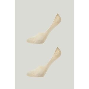 ZOKNI GANT INVISIBLE SOCKS 2-PACK IVORY WHITE kép