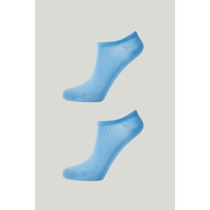 ZOKNI GANT LYOCELL RIB LOW CUT SOCKS 2-PACK FRESH BLUE kép