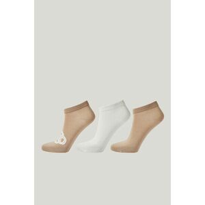 ZOKNI GANT MONOGRAM ANKLE SOCKS 3-PACK DRY SAND kép