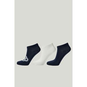 ZOKNI GANT MONOGRAM ANKLE SOCKS 3-PACK EVENING BLUE kép