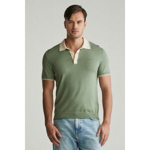 PULÓVER GANT MODAL BLEND SS POLO KALAMATA GREEN kép