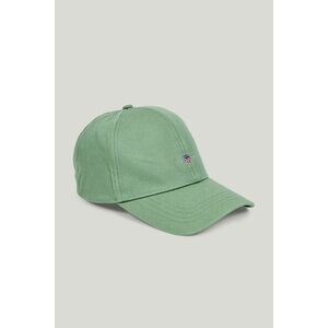 SAPKA GANT HIGH SHIELD COTTON TWILL CAP KALAMATA GREEN kép