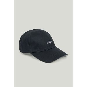 SAPKA GANT SHIELD COTTON TWILL CAP BLACK kép