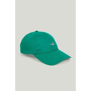 SAPKA GANT SHIELD COTTON TWILL CAP DEEP GREEN kép