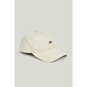 SAPKA GANT SHIELD COTTON TWILL CAP PUTTY kép