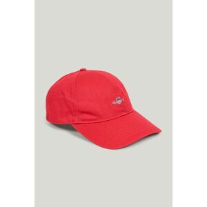 SAPKA GANT SHIELD COTTON TWILL CAP RUBY RED kép