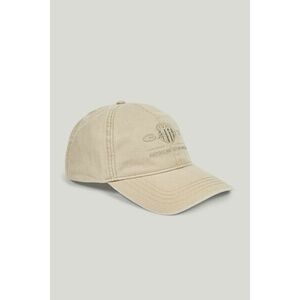 SAPKA GANT TONAL ARCHIVE SHIELD CAP CONCRETE BEIGE kép