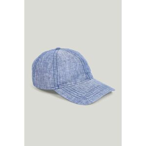 SAPKA GANT LINEN CAP DUSTY NAVY kép