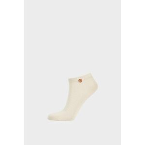 ZOKNI GANT VISCOSE ANKLE SOCKS CREAM3 kép