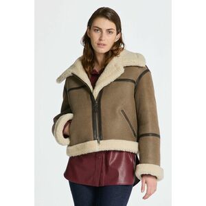 DZSEKI GANT SHEARLING JACKET RICH BROWN kép