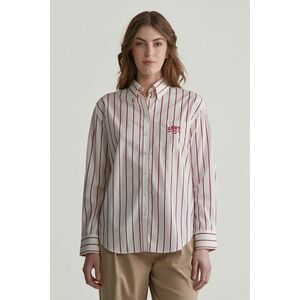 ING GANT REL SMALL GRAPHIC SHIRT RUBY RED kép