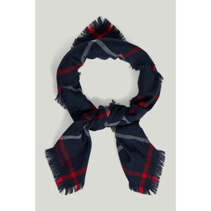 SÁL GANT HERRINGBONE CHECKED FOULARD EVENING BLUE kép