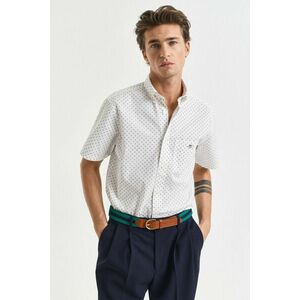 ING GANT REG MICRO PRINT SS SHIRT EGGSHELL kép