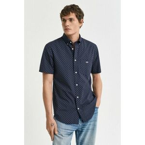 ING GANT REG MICRO PRINT SS SHIRT EVENING BLUE kép