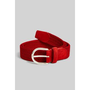 ÖV GANT ELASTIC BRAID BELT BRIGHT RED kép