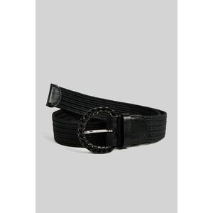 ÖV GANT BRAIDED COTTON BELT BLACK kép