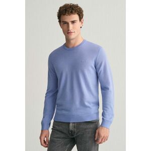 PULÓVER GANT EXTRAFINE MERINO WOOL C-NECK GENTLE BLUE kép