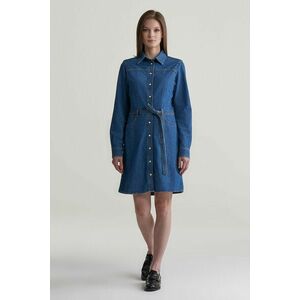 RUHA GANT REG DENIM DRESS INDIGO kép