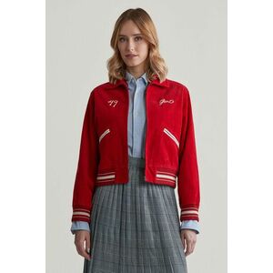 DZSEKI GANT CORD VARSITY JACKET RUBY RED kép