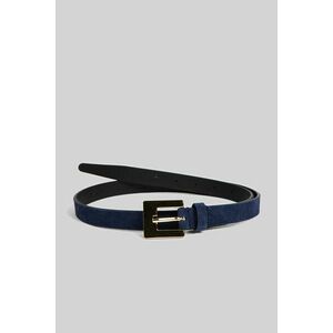 ÖV GANT SLIM SUEDE BELT MARINE kép