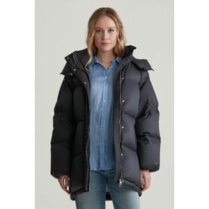 DZSEKI GANT MID LENGTH DOWN JACKET BLACK kép