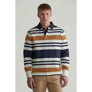 PÓLÓ GANT MULTISTRIPE HEAVY RUGGER CUMIN BEIGE kép