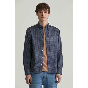 ING GANT REG JASPE TATTERSALL SHIRT PERSIAN BLUE kép