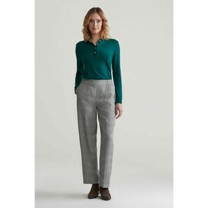 NADRÁG GANT REL CHECK PRINT PULL ON PANT EVENING BLUE kép