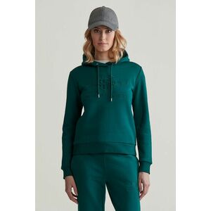 MELEGÍTŐ FELSŐ GANT REG TONAL SHIELD HOODIE DEEP FOREST kép