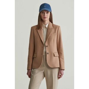 ZAKÓ GANT SLIM TWILL BLAZER CARAMEL BEIGE kép