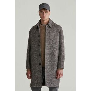 KABÁT GANT WOOL CAR COAT DEEP BROWN kép