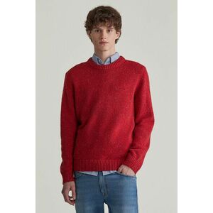 PULÓVER GANT NEPS WOOL C-NECK BRIGHT RED kép