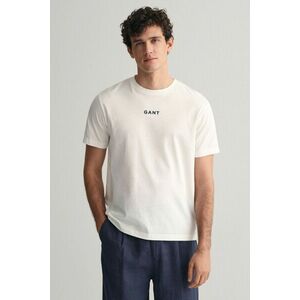 PÓLÓ GANT CONTRAST SMALL LOGO TSHIRT EGGSHELL kép