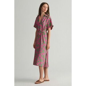 RUHA GANT REL MONOGRAM PRINT SS CAFTAN PERKY PINK kép