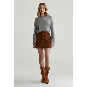 SZOKNYA GANT CORD MINI SKIRT CACAO kép