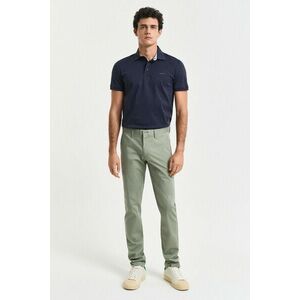 NADRÁG GANT SLIM SPORTS CHINOS KALAMATA GREEN kép