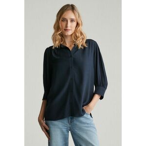 BLÚZ GANT REG SS BLOUSE EVENING BLUE kép