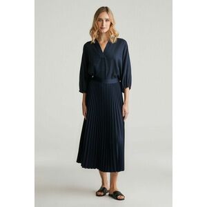 SZOKNYA GANT PLEATED SKIRT EVENING BLUE kép