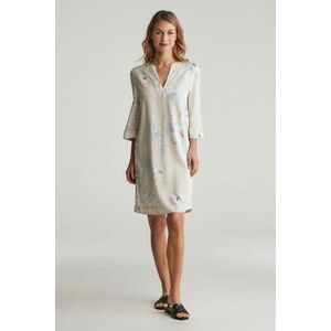 RUHA GANT REL FLORAL PRINT CAFTAN PUTTY kép