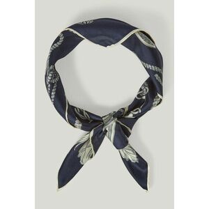 SÁL GANT SAILING PRINT SILK SCARF DEEP COBALT kép