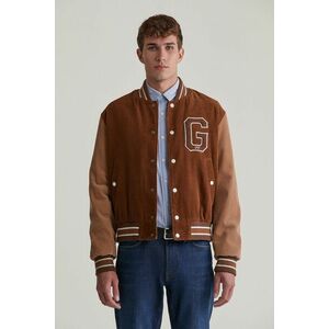 DZSEKI GANT CORD VARSITY JACKET CACAO kép