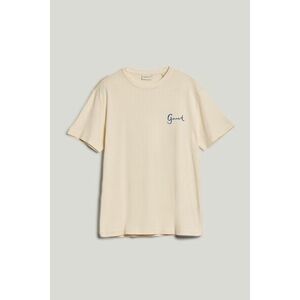 PÓLÓ GANT SEASONAL GRAPHIC TSHIRT CREAM kép