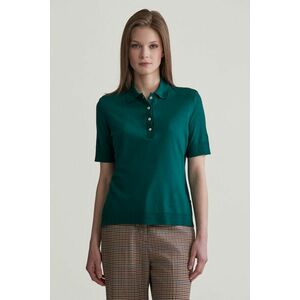 PÓLÓ GANT REG SEAMLESS SS POLO DEEP FOREST kép