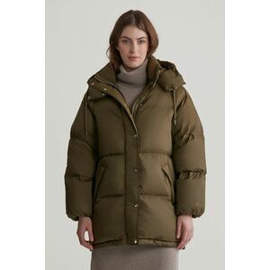 DZSEKI GANT MID LENGTH DOWN JACKET DARK CACTUS kép