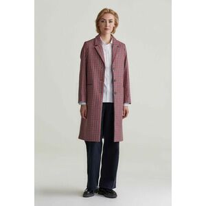 KABÁT GANT PATTERN CLASSIC TAILORED WOOL COAT BRIGHT RED kép