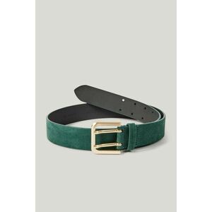 ÖV GANT DOUBLE ROW SUEDE BELT DEEP FOREST kép