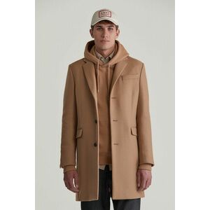 KABÁT GANT CLASSIC WOOL COAT MUSTARD BEIGE kép