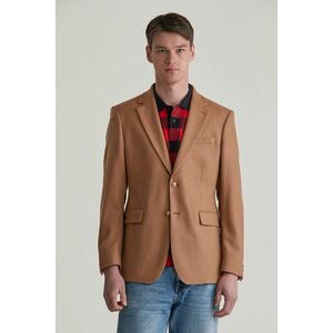 ZAKÓ GANT SLIM WOOL FLANNEL CLUB BLAZER CARAMEL BEIGE kép