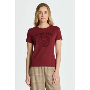 PÓLÓ GANT REG TONAL GRAPHIC SS T-SHIRT PLUMPED RED kép